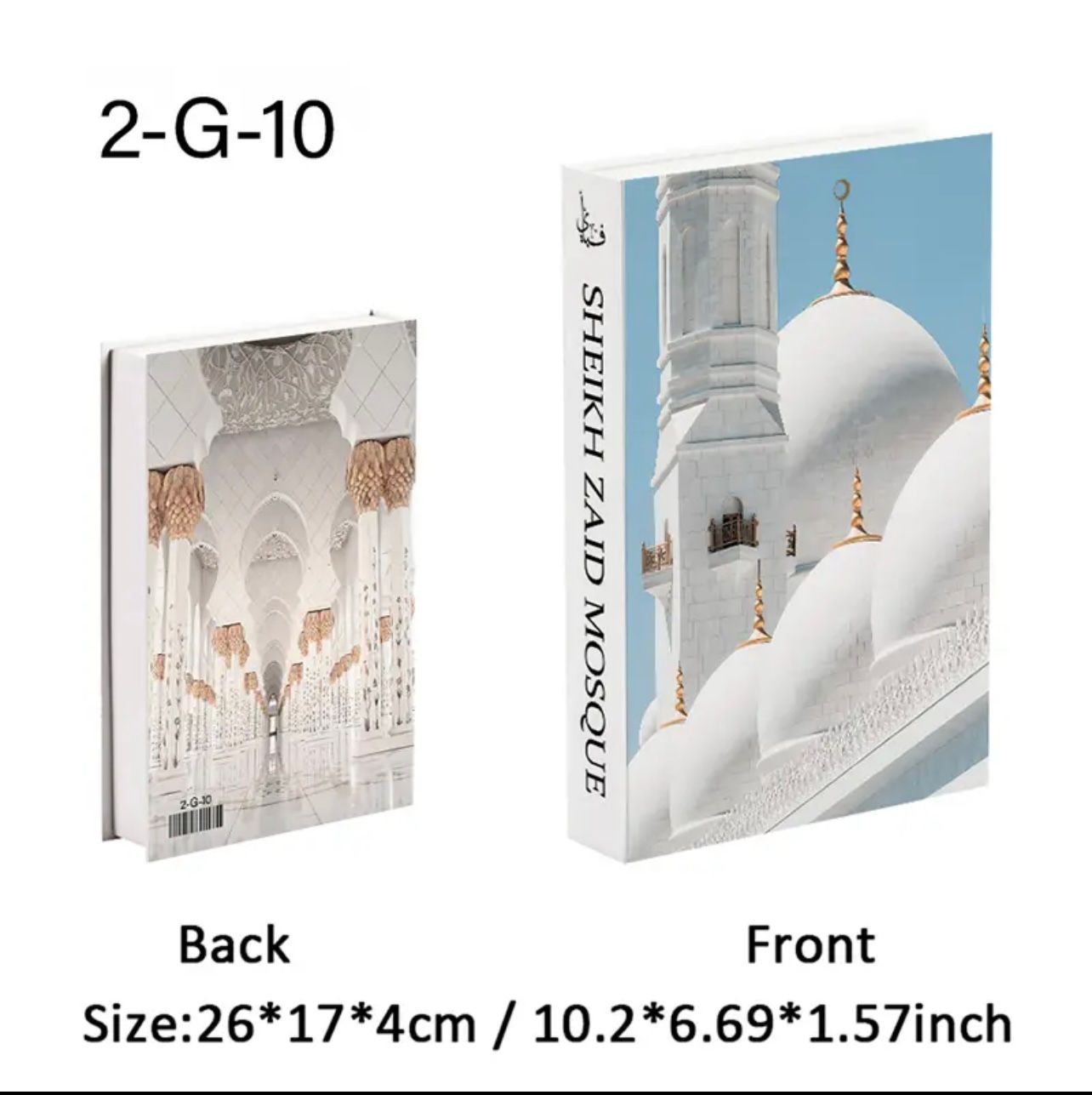 Sheikh Zaid Mosque Arch Books Storage Box Decoration City