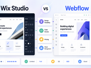 Wix Studio vs Webflow: Which Is Better for Designers and Agencies?