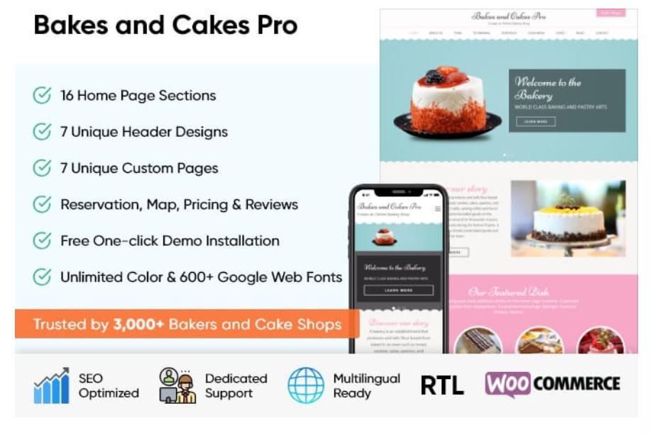 Bakes and Cakes Pro