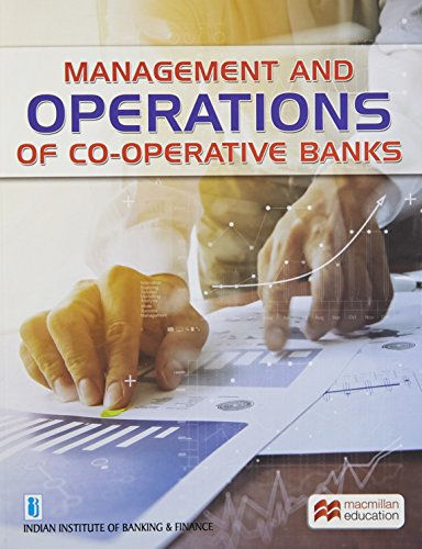 Management and Operations Of Co-Operative Banks