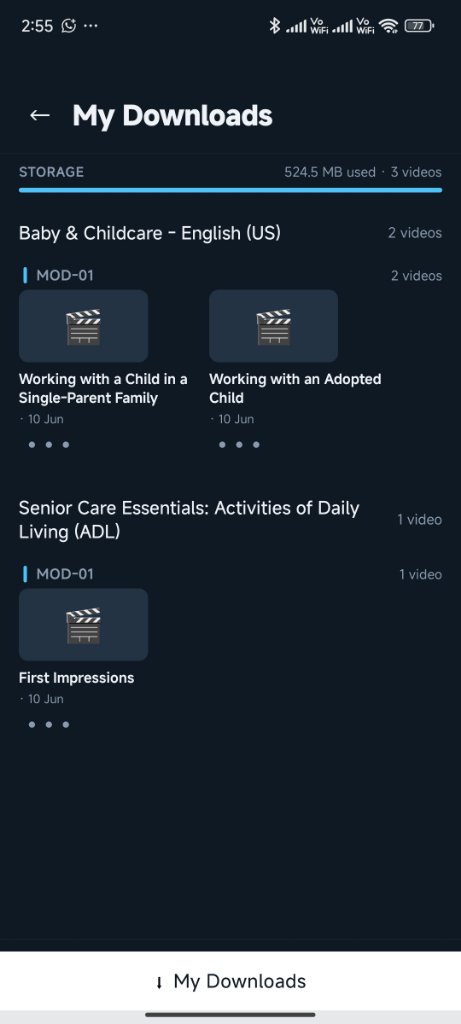 Module overview and chapter navigation