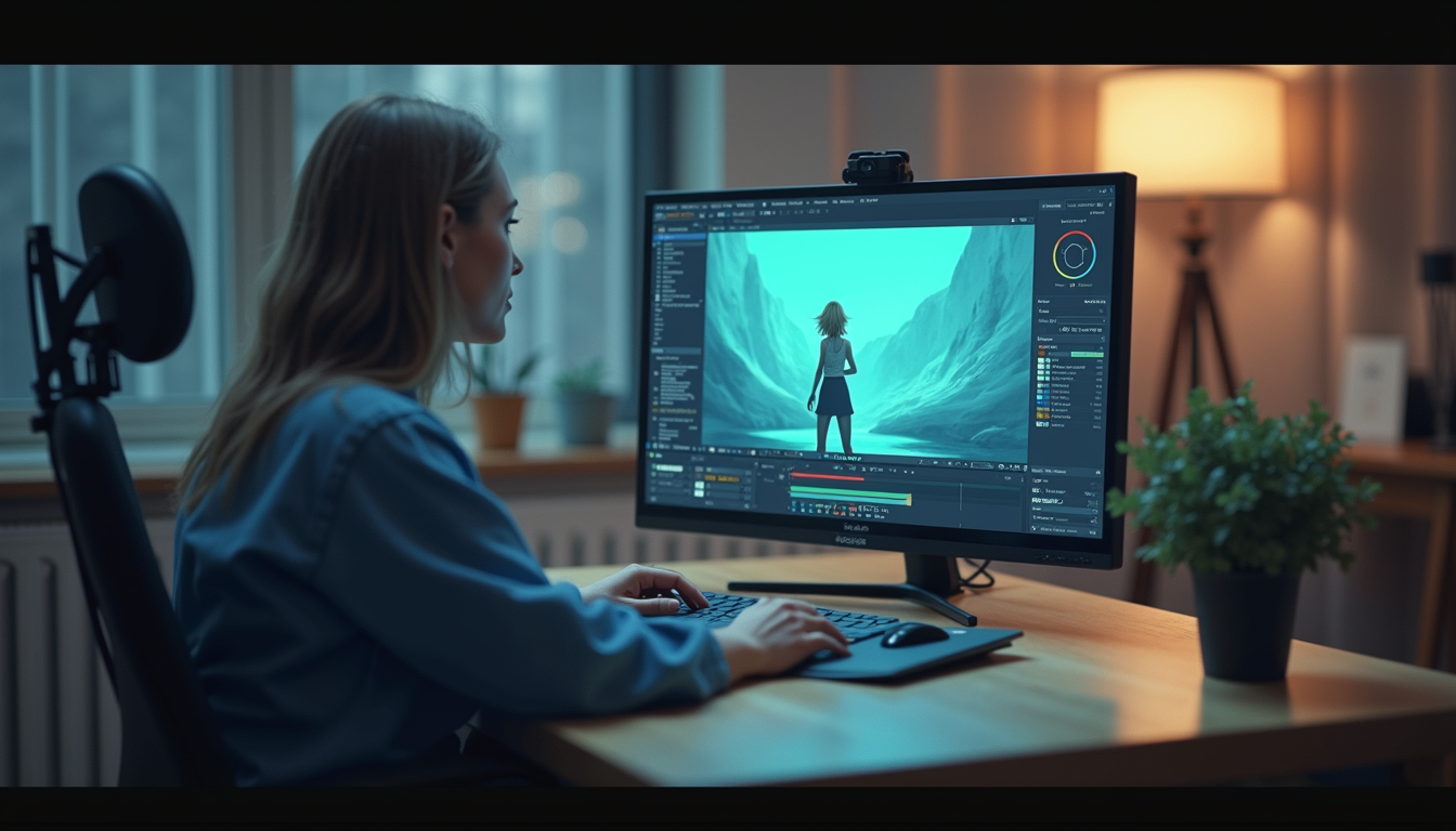Close-up view of a digital animation software interface showcasing motion capture features