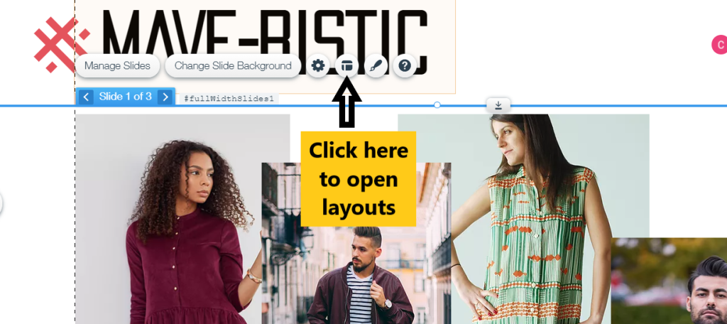 Settings to disable navigation arrows & show slide buttons