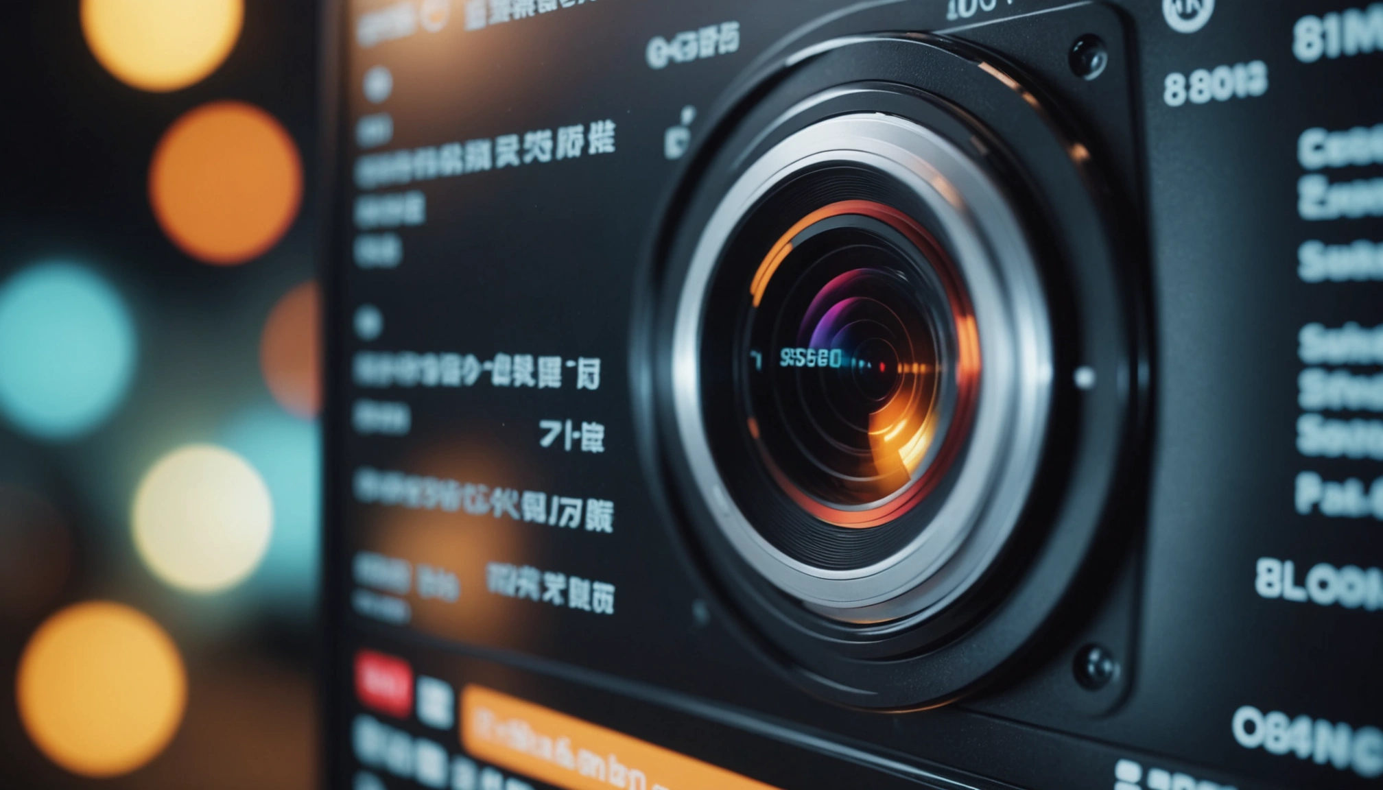 Close-up view of content on a digital interface