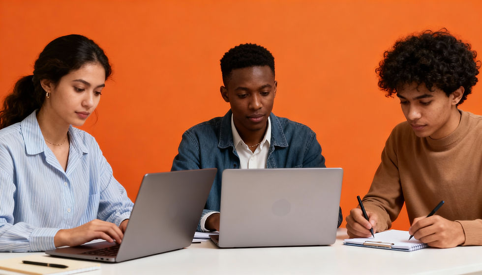 Illustration representing the course Cross-Cultural Training in a modern educational setting.