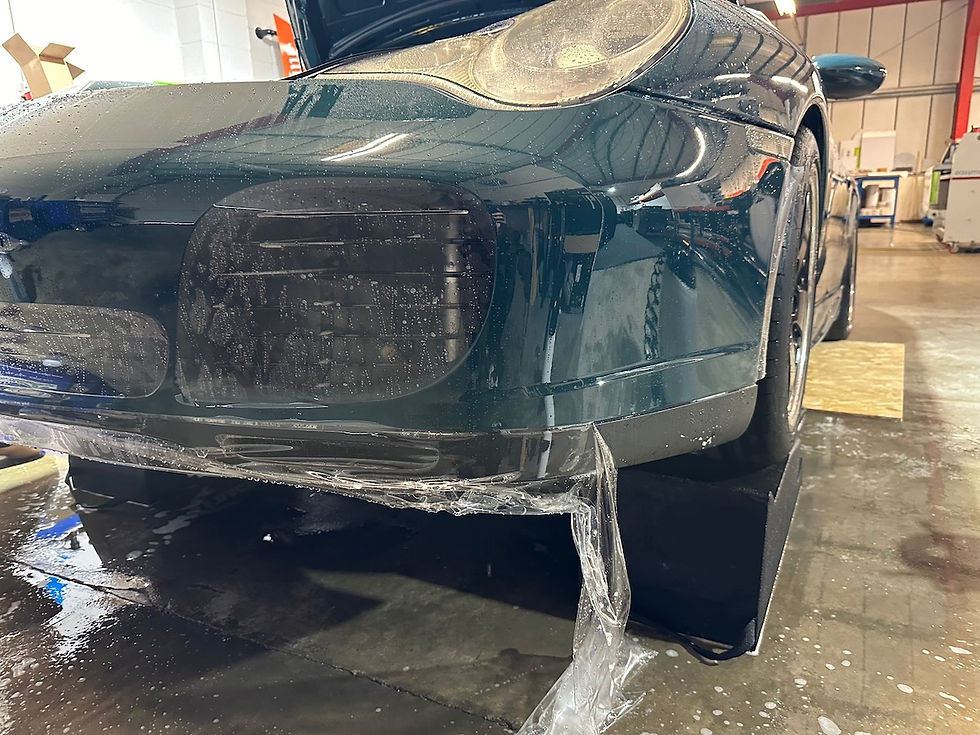 paint protection film trimming
