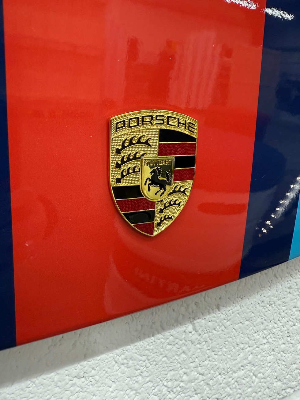 Thumbnail: Martini Racing Homage – Porsche 928 Bonnet Display
