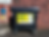 Example sticker applied to plastic wheelie bin surface.