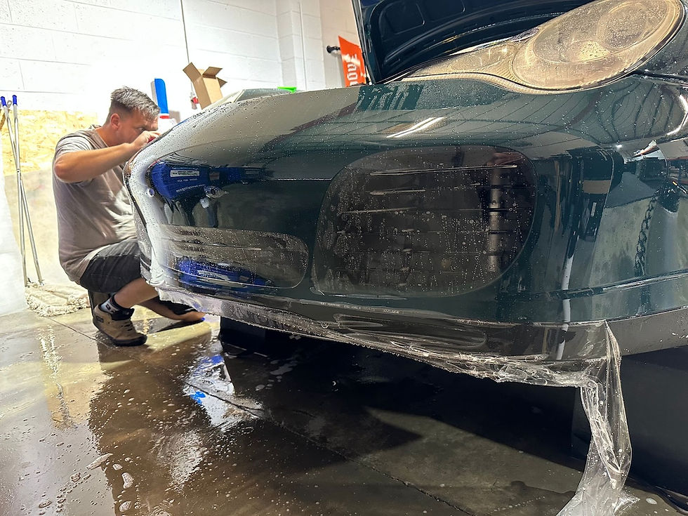 Paint protection film installation