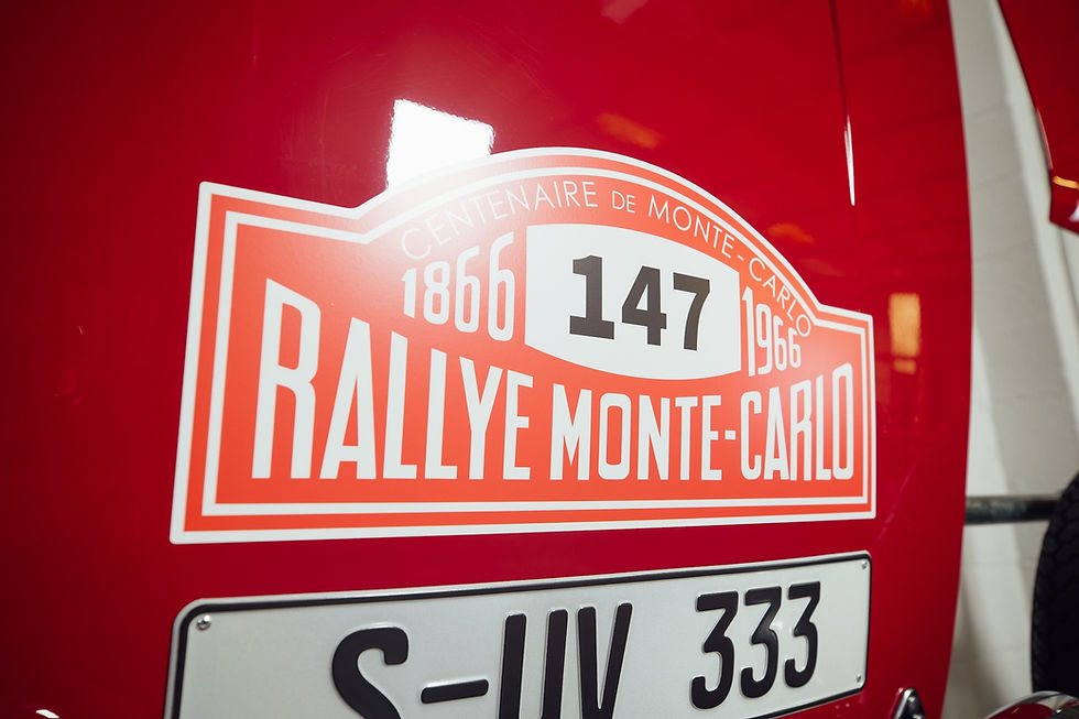 Thumbnail: Porsche Monte Carlo Rally Homage Display