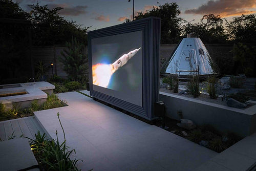 outdoor television