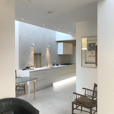 View of kitchen in Shingle House