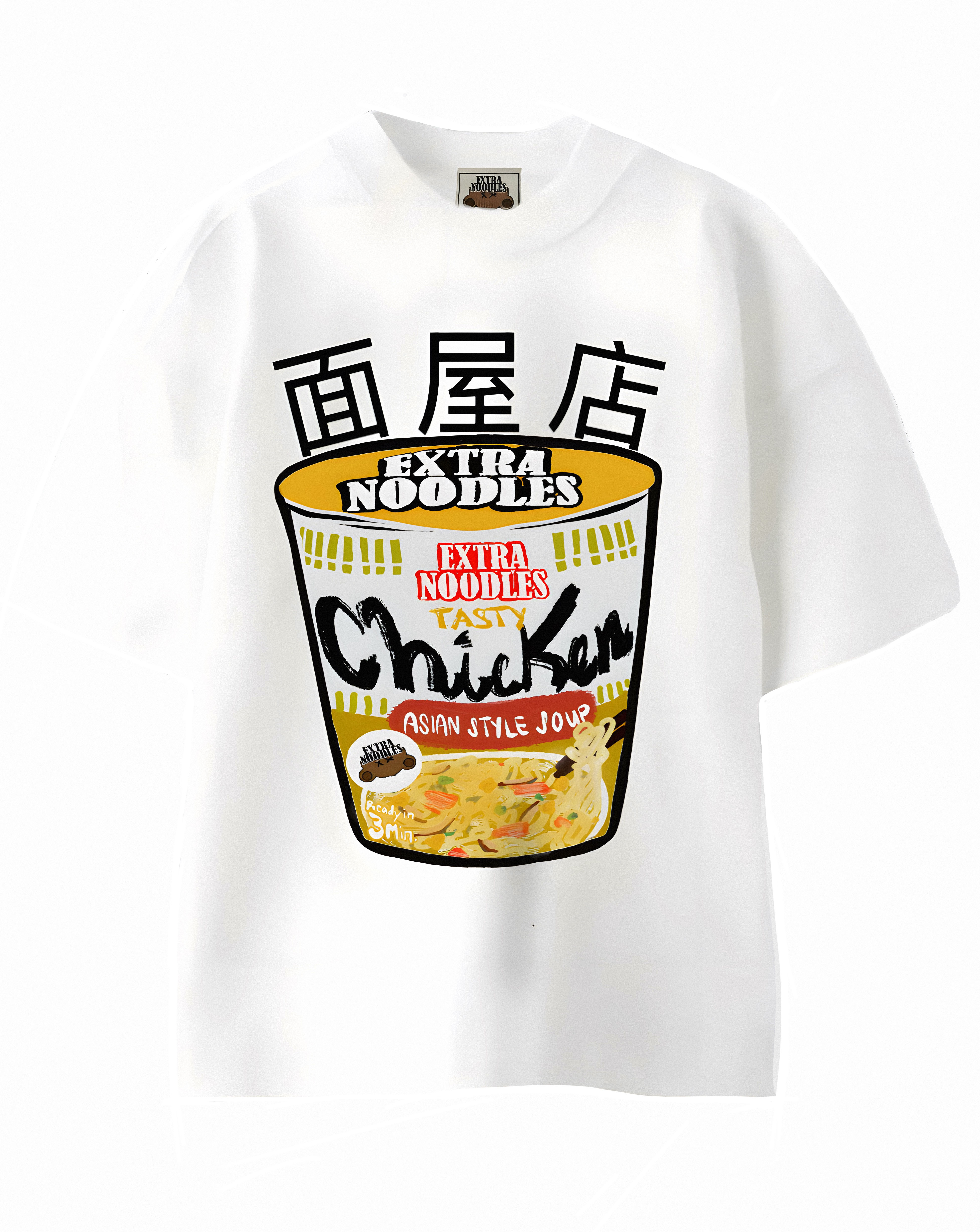Extra Cup Noodles V2 Tee (White)