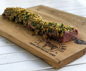 Outback Lamb Backstrap | Chermoula | Carrot & Almond Salad |