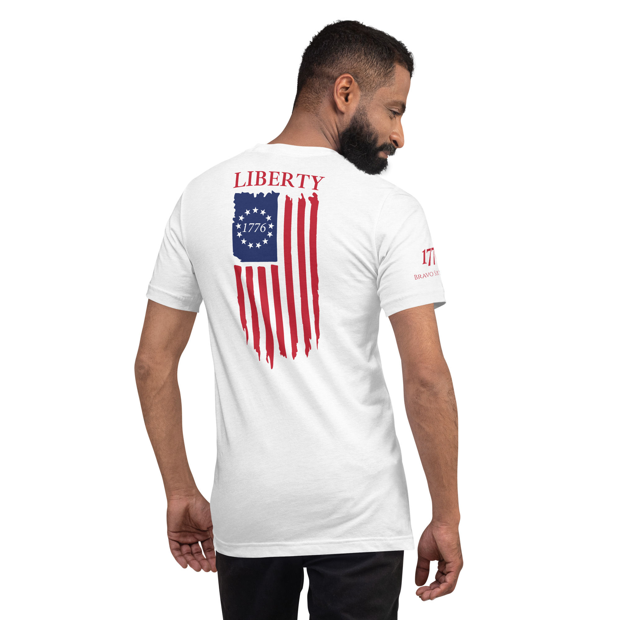 Bravo Six "1776 Liberty Edition" Red Label Men's T-Shirt