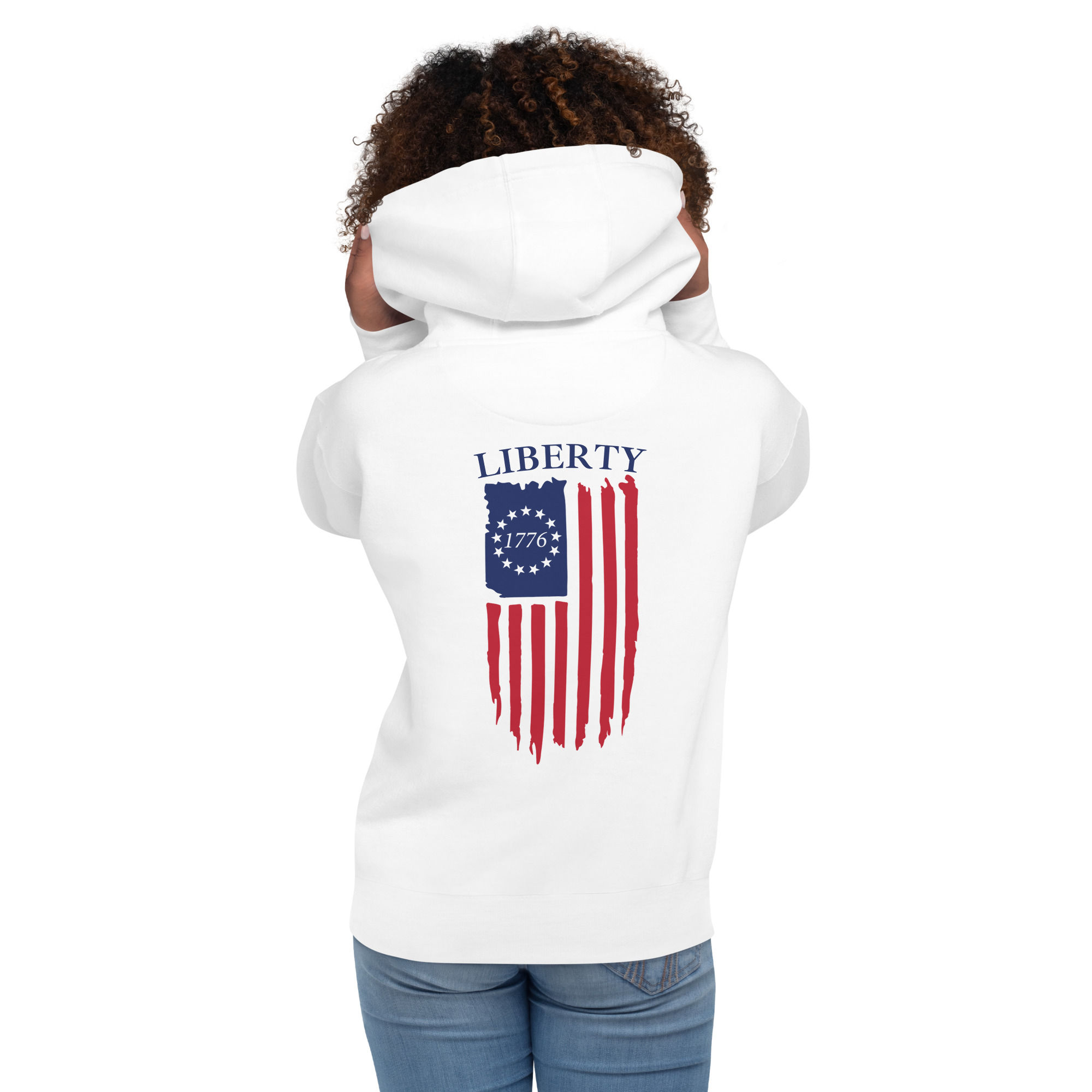 Bravo Six "1776 Liberty Edition" Blue Label Women's Hoodie