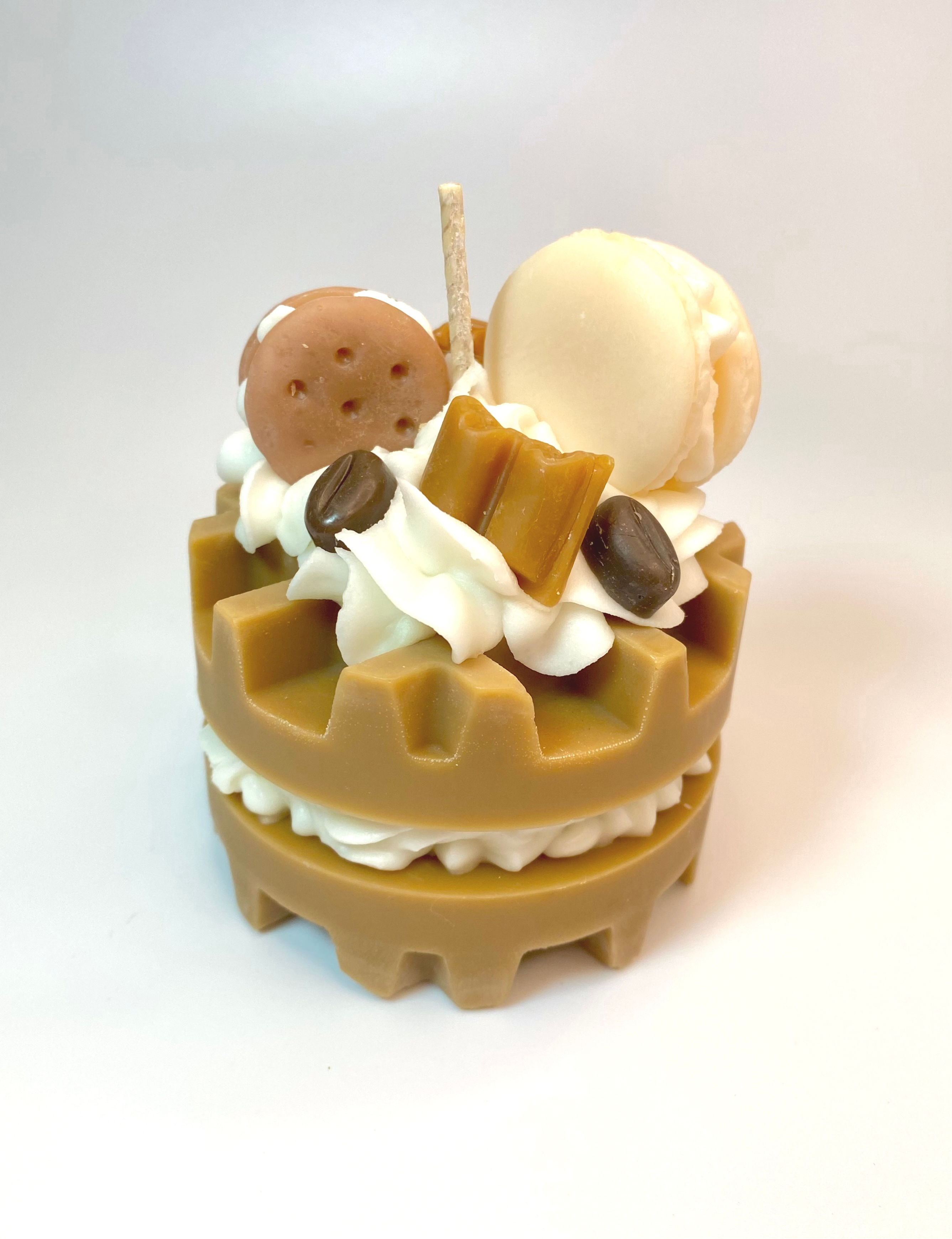 Coffee Waffle Candle