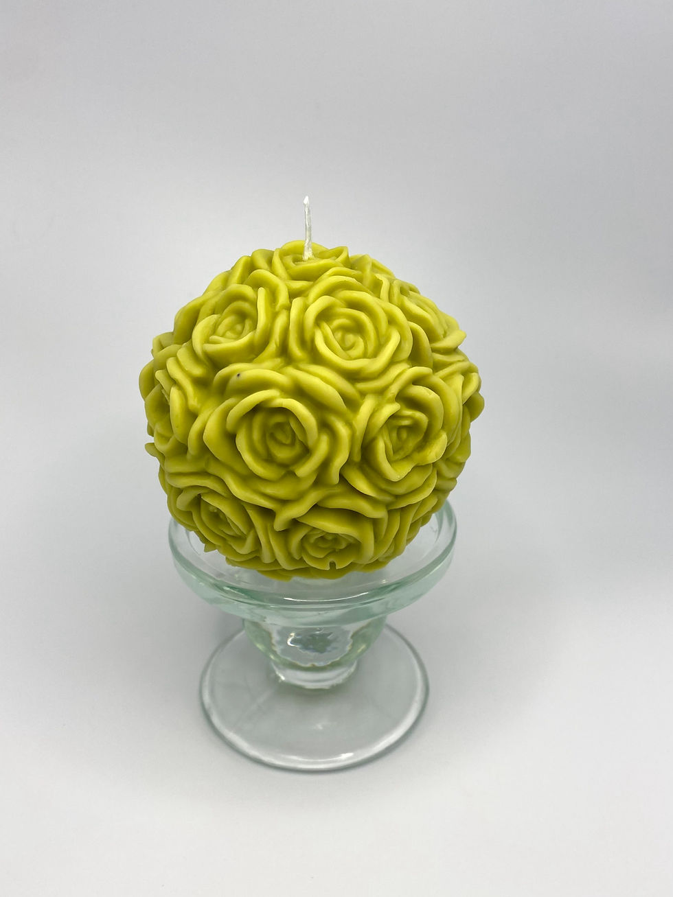 Thumbnail: Flower Globe Pillar Candle