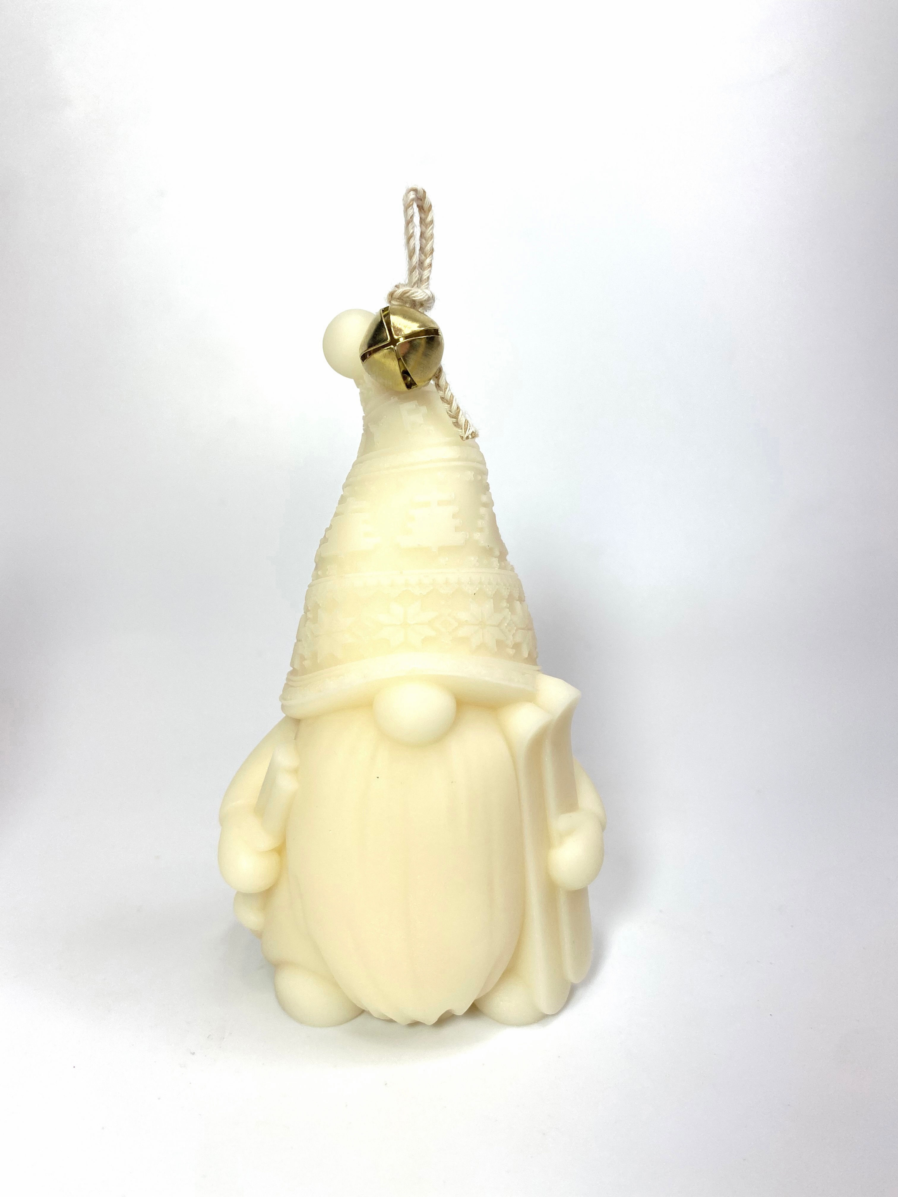Winter Gnome Candle