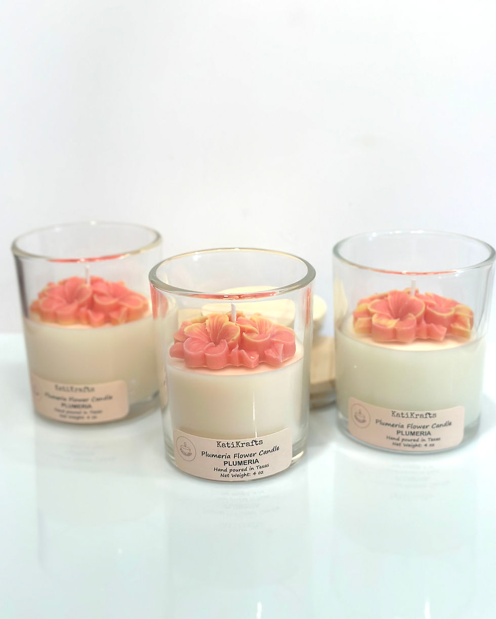 Thumbnail: Plumeria Flower Candle