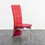 Thumbnail: Luxury Red Dining Chair Corner View