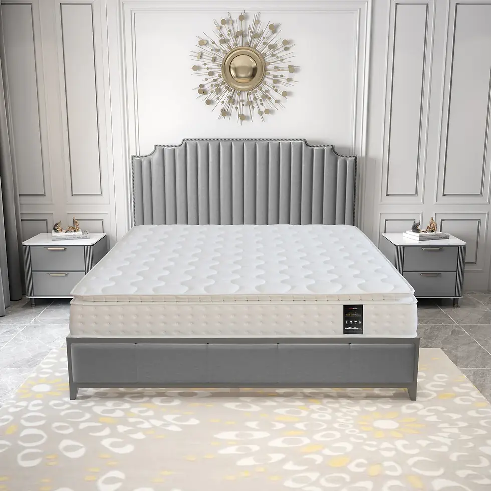 Gold 3000 Pocket Spring Mattress Bed View