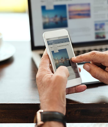 Utilisation d'un smartphone et d'un ordinateur portable