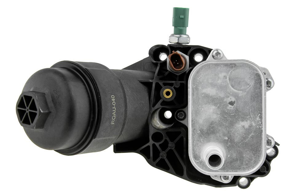 Miniatyrbilde: NTY OIL COOLER WITH FILTER FOR AUDI A4 07- A5 13- A6 12- Q5 16- CCL-AU-040