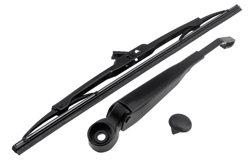 LST Rear Windshield Wiper Arm & Blade Kit For Chrysler Voyager RT, Dodge Up To 2010 – Complete Set