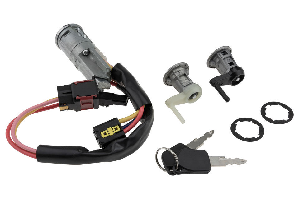Thumbnail: NTY LOCK CYLINDER SET FOR PEUGEOT 206 1998- EZC-PE-027