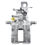 Thumbnail: NTY BRAKE CALIPER REAR For NISSAN ALMERA 04.2001- /RIGHT/ HZT-NS-035