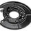 Miniatúra: NTY DISC BRAKE DUST SHIELD For NISSAN QASHQAI 06- /REAR, RIGHT/ HTO-NS-006