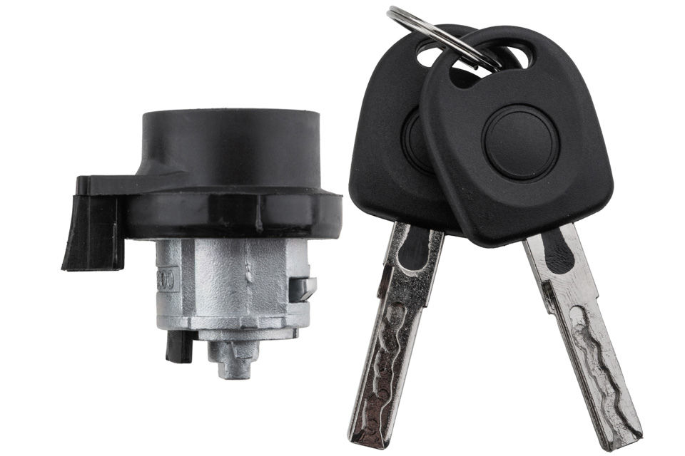 Thumbnail: NTY LOCK CYLINDER IGNITION LOCK FOR VW CADDY 04- GOLF 04- JETTA 06- EST-VW-011