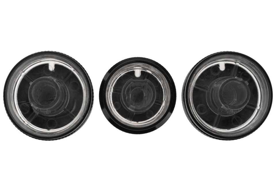 Thumbnail: NTY SET OF VENTILATION KNOBS FOR VW GOLF V 2003- GOLF VI 2008- EZC-VW-440