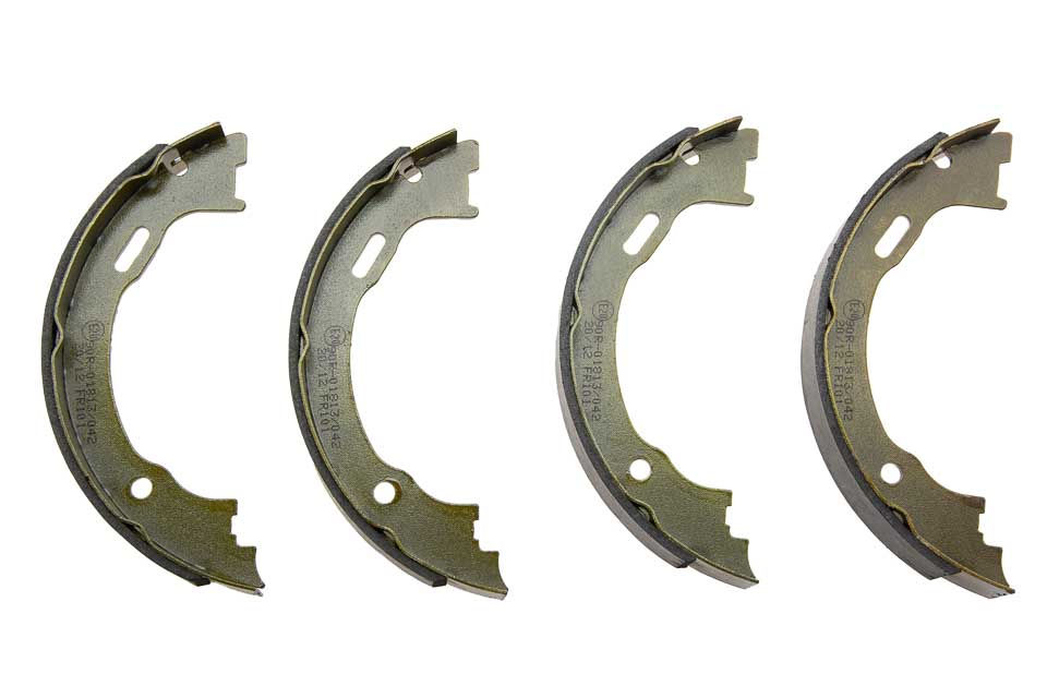 Thumbnail: ALPHA BRAKES PARKING BRAKE SHOES For CHRYSLER 300C 04-, PACIFICA 06- HST-CH-016