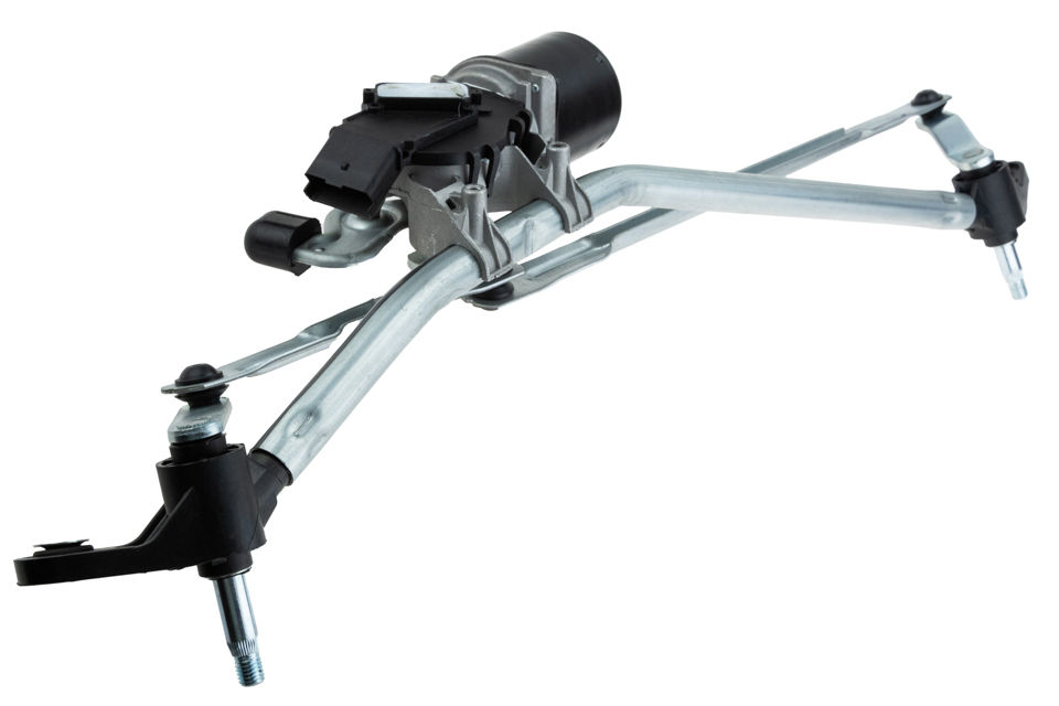 Thumbnail: NTY WIPER LINKAGE WIPER MOTOR FRONT FOR KANGOO GRAND KANGOO 2008- ESW-RE-034
