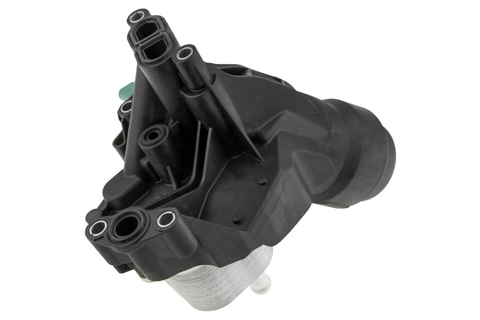 Miniatyrbilde: NTY OIL COOLER WITH FILTER FOR AUDI A4 07- A5 13- A6 12- Q5 16- CCL-AU-040