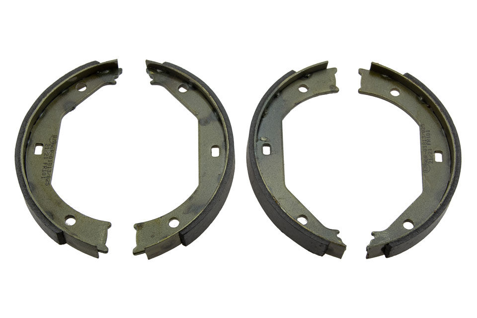 Thumbnail: ALPHA BRAKES PARKING BRAKE SHOES FOR BMW E46 01- E91 TOURING 05- HST-BM-007