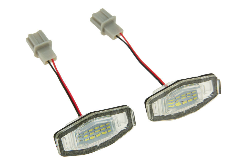 NTY LED LICENCE PLATE LIGHTS FOR HONDA ACCORD SEDAN 02- CIVIC 00- ELP-HD-001