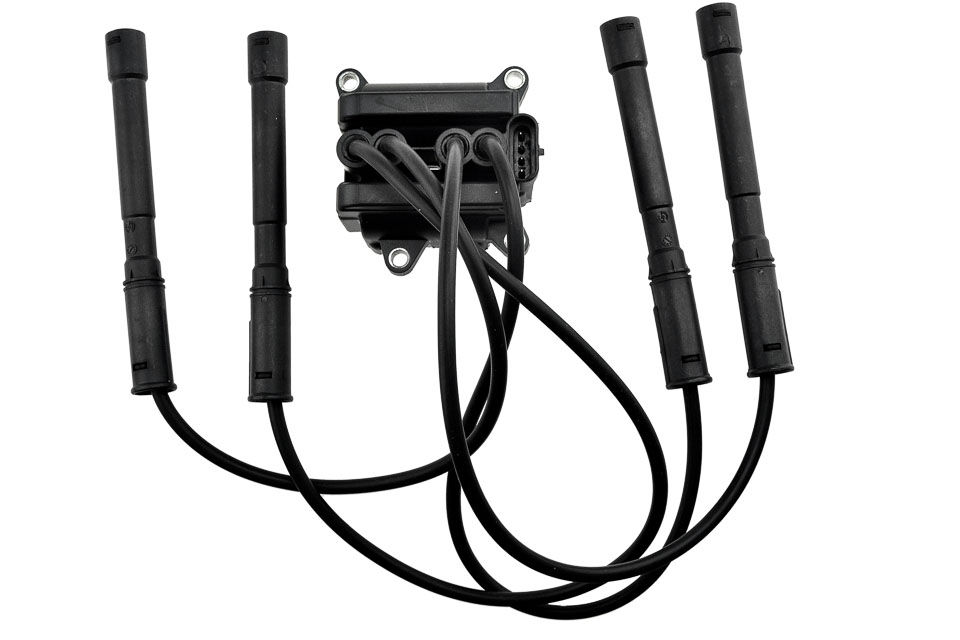 Thumbnail: NTY IGNITION COILS WITH CABLES FOR RENAULT MODUS GRAND MODUS 01- ECZ-RE-004