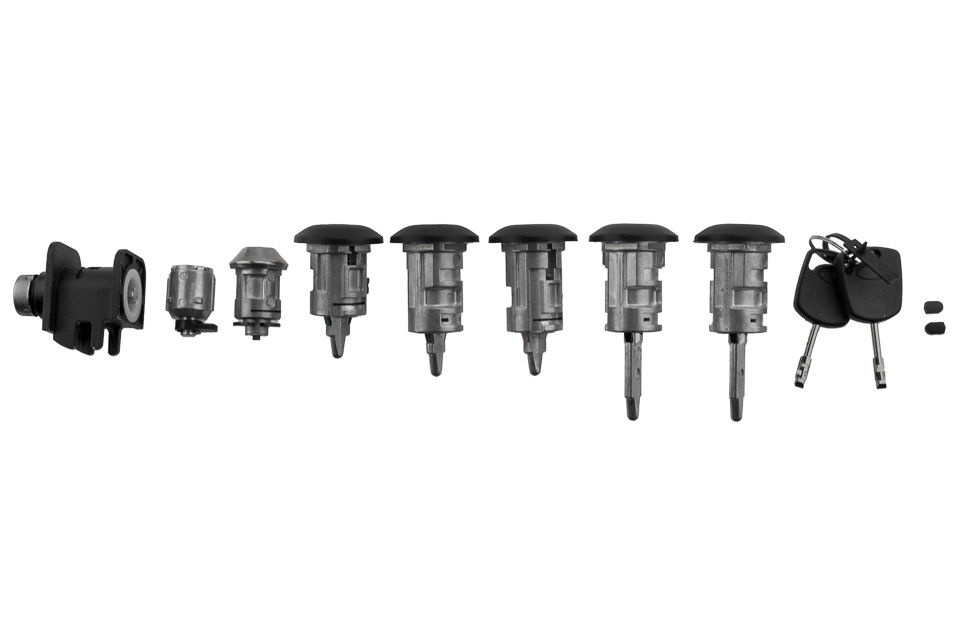 Thumbnail: NTY LOCK CYLINDER SET F/R L/R FOR FORD TRANSIT CONNECT 2002- EZC-FR-096