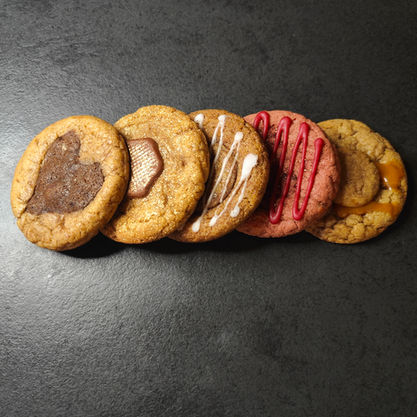 Cookies édition St Valentin: 5 nouvelles recettes de cookies haut de gamme spécialement conçus pour la Saint Valentin ou célébrer l'amour.