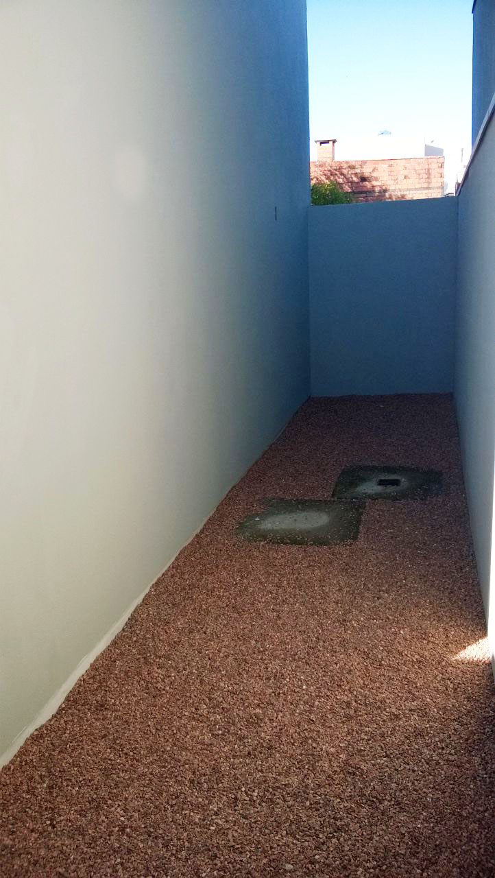 Pátio com 16,33m²