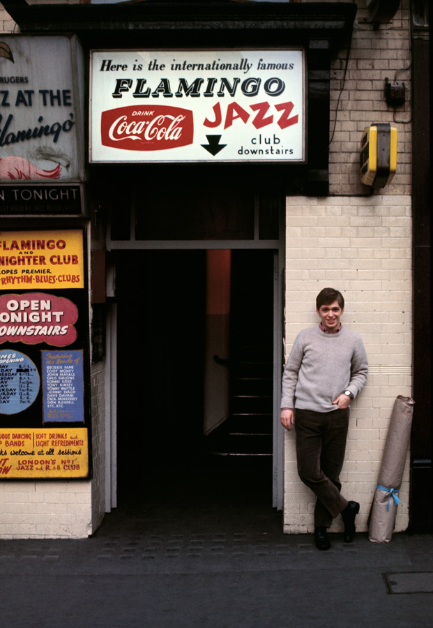 Georgie Fame à Londres en mai 1965.