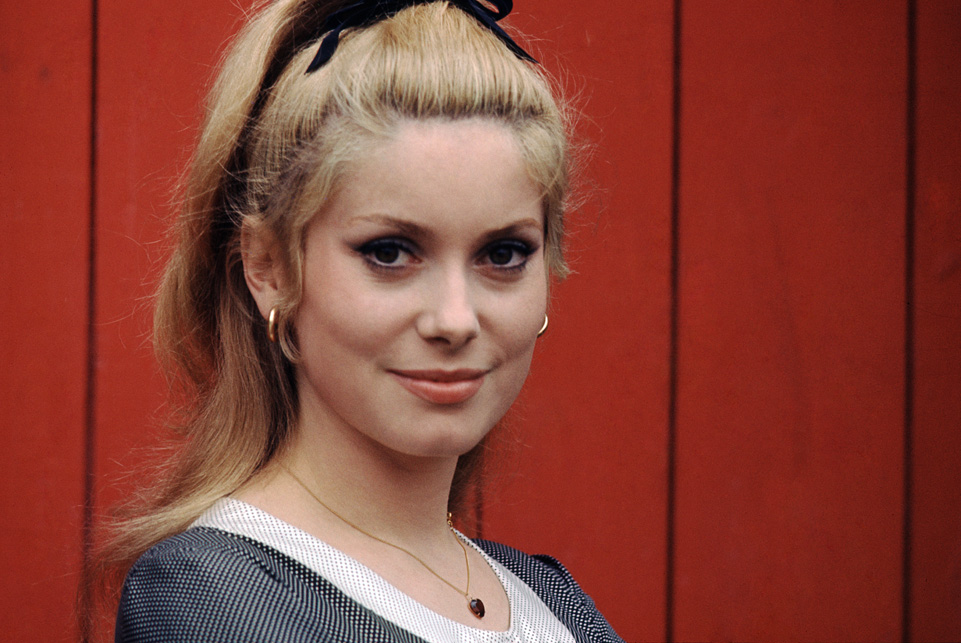 Catherine Deneuve le 7 mai 1964.