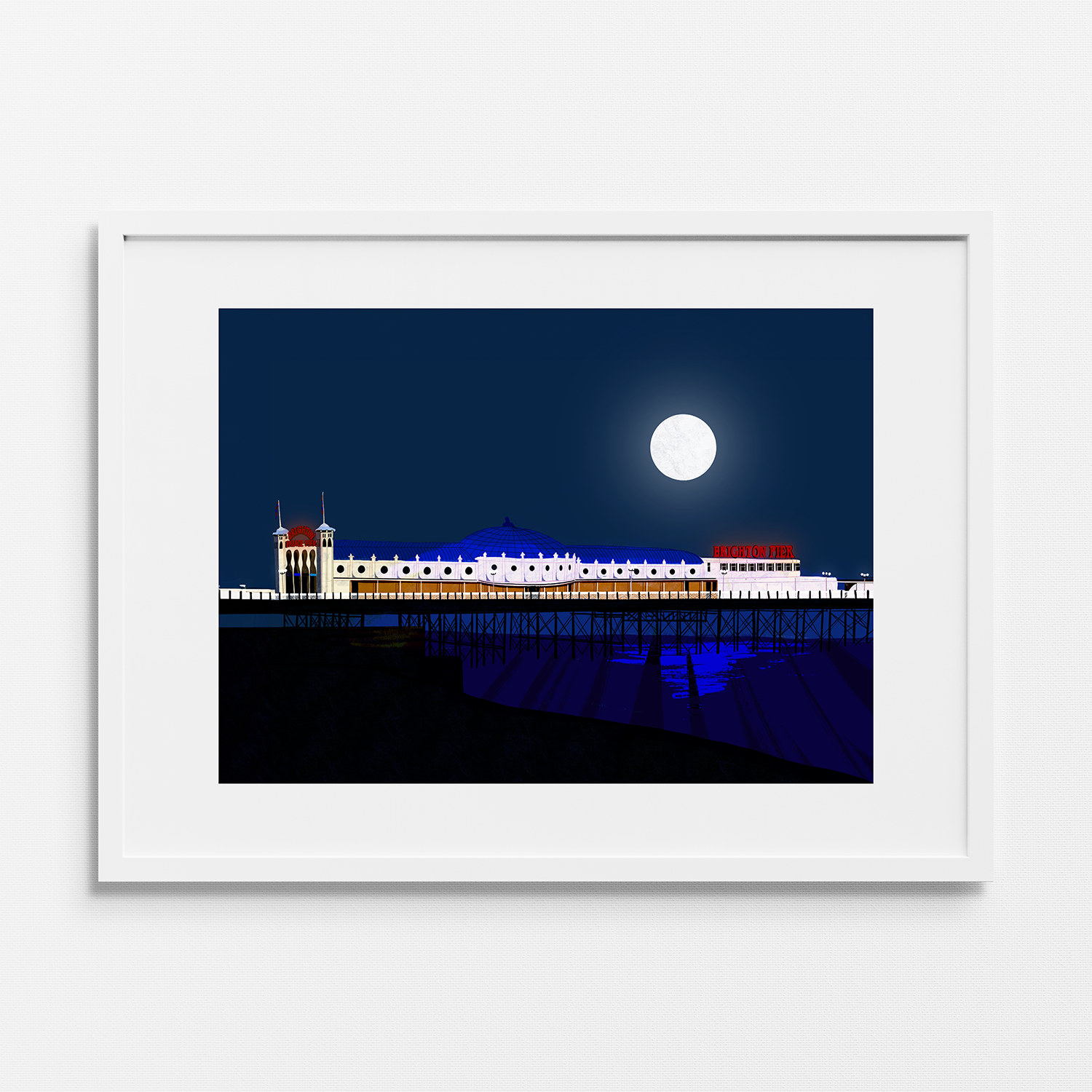 Brighton Palace Pier, Art Print
