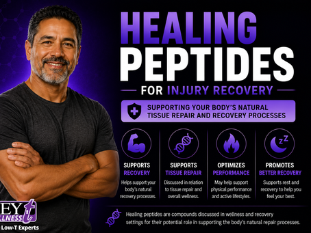 Healing Peptides for Injury Recovery: Understanding Tissue Repair Support