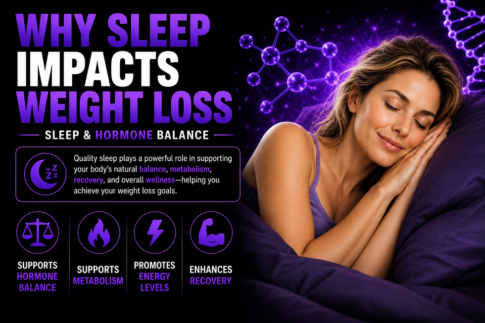 Why Sleep Impacts Weight Loss: The Connection Between Sleep and Hormone Balance