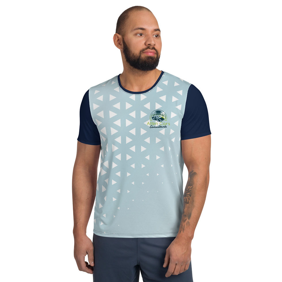 Thumbnail: All-Over Print Men's Athletic T-shirt
