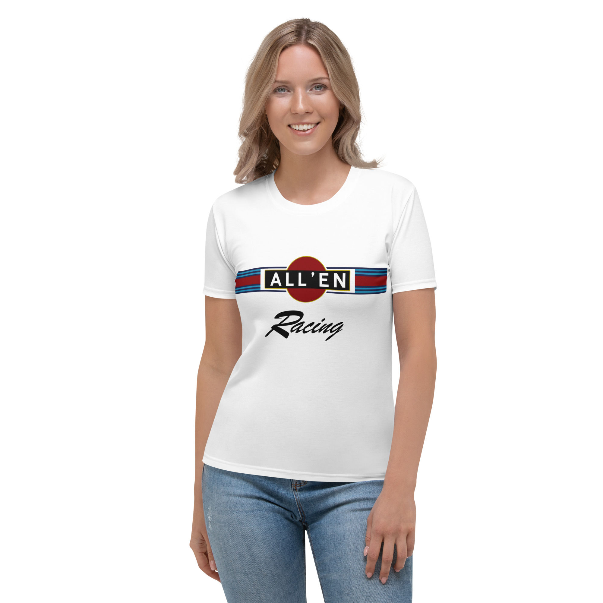 Women's All'en cars Racing T-shirt
